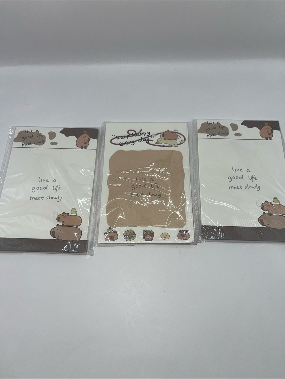 Capybara Sticky note set